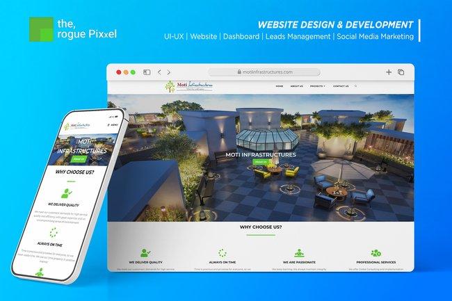 Moti Infrastructures - Web Design | Web Development | Leads Management's Ranchi
