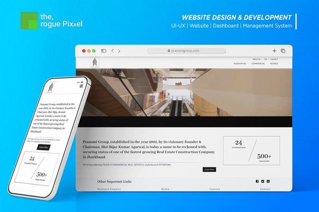 Pranami Group - Web Design | Web Development | Dashboard | Management System Ranchi